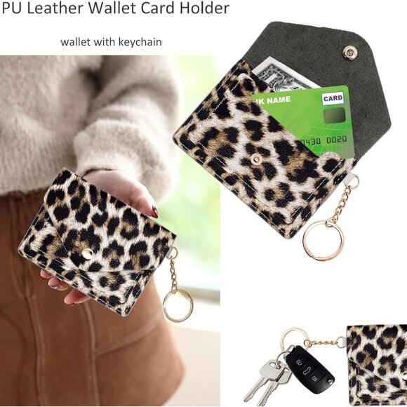 Silicone Beaded Keychain Bracelet with Wallet Lipstick Holder for Women - Picture 4 of 7